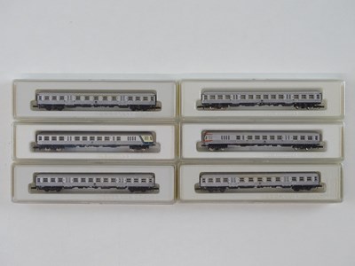 Lot 252 - A pair of MARKLIN Z gauge German Silberlinge...