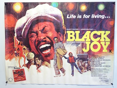 Lot 401 - BLACK JOY: A group of 3 'BLACK JOY' (1977) UK...