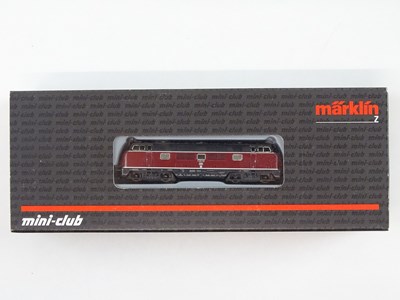 Lot 256 - A MARKLIN 88201 Z gauge V200 class diesel...