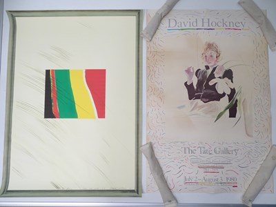 Lot 406 - DAVID HOCKNEY - TATE Gallery Exhibition poster...