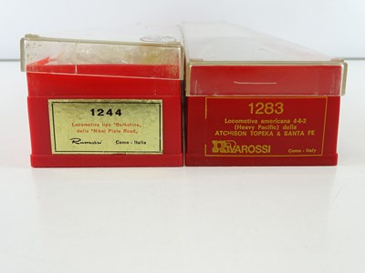 Lot 303 - A pair of RIVAROSSI HO gauge American Outline...