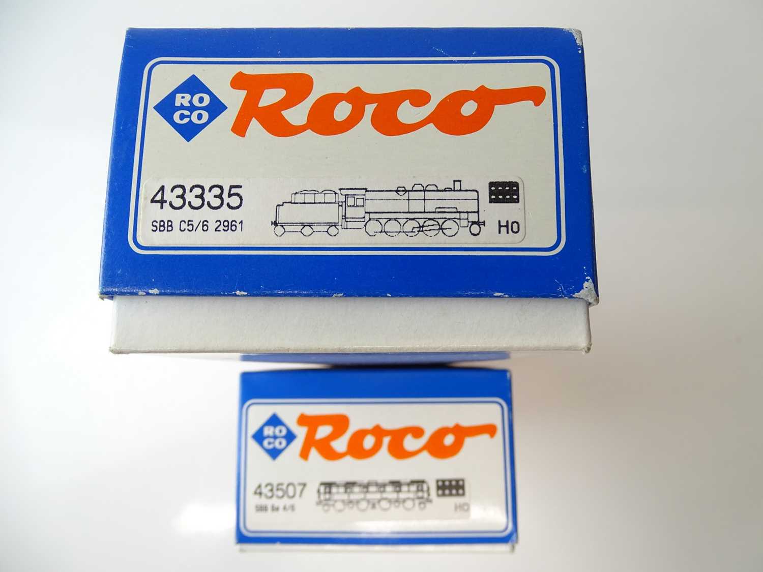 Lot 305 - A pair of ROCO HO gauge Swiss Outline...