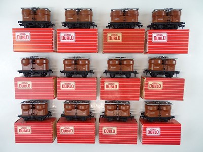 Lot 347 - A group of HORNBY DUBLO OO gauge Prestwin silo...