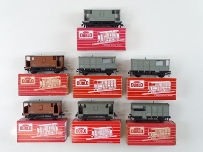 Lot 356 - A group of HORNBY DUBLO OO gauge Brake vans,...