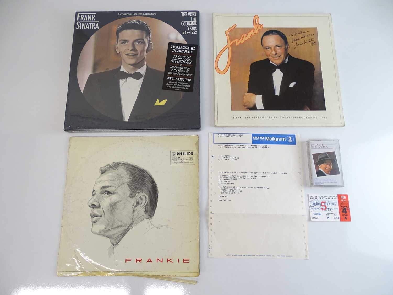 Lot 412 - FRANK SINATRA - 'THE VINTAGE YEARS' souvenir...