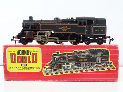 Lot 375 - A HORNBY DUBLO 2218 OO gauge class 4MT steam...