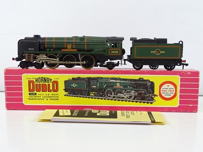 Lot 378 - A HORNBY DUBLO 2235 OO gauge West Country...