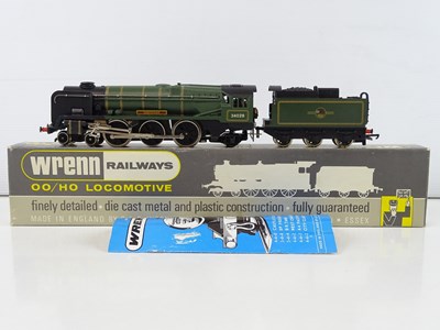 Lot 384 - A WRENN OO Gauge W2239 "EDDYSTONE" BR Green...