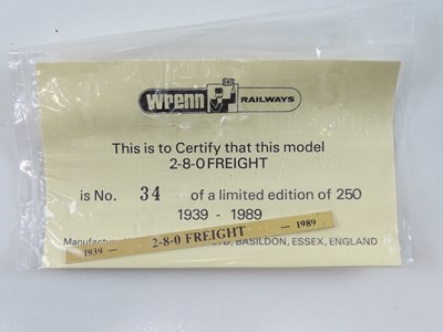 Lot 386 - A WRENN OO Gauge W2409 Class 8F steam...