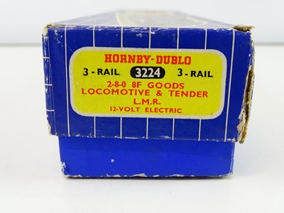Lot 393 - A HORNBY DUBLO 3224 OO gauge 3-rail class 8F...