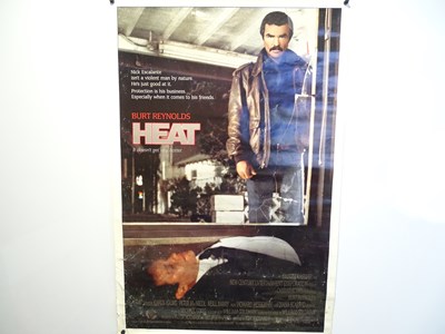 Lot 416 - HEAT (1987) A pair of movie posters to include...