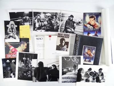 Lot 417 - HOMEBOY (1988) - A selection of memorabilia...