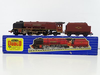 Lot 408 - A HORNBY DUBLO 3226 3-rail OO gauge Duchess...