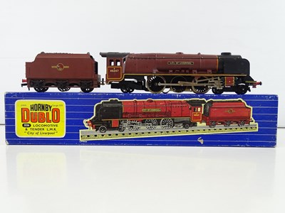 Lot 408 - A HORNBY DUBLO 3226 3-rail OO gauge Duchess...