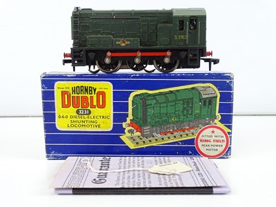 Lot 410 - A HORNBY DUBLO 3231 OO gauge 3-rail diesel...