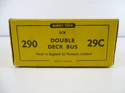 Lot 42 - A DINKY 29C/290 Double Deck Bus trade box...