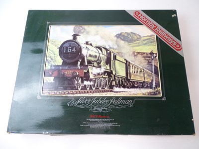 Lot 445 - A HORNBY OO gauge Silver Jubilee Pullman train...