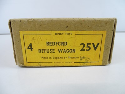 Lot 45 - A DINKY 25V Bedford Refuse Wagon trade box...