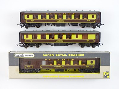 Lot 457 - A group of WRENN OO gauge Pullman cars, boxed...