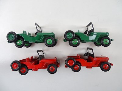 Lot 46 - A DINKY 25Y Universal Jeep trade box complete...