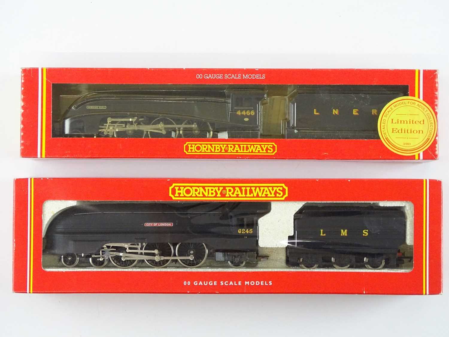 Lot 460 - A pair of HORNBY OO gauge steam locomotives...