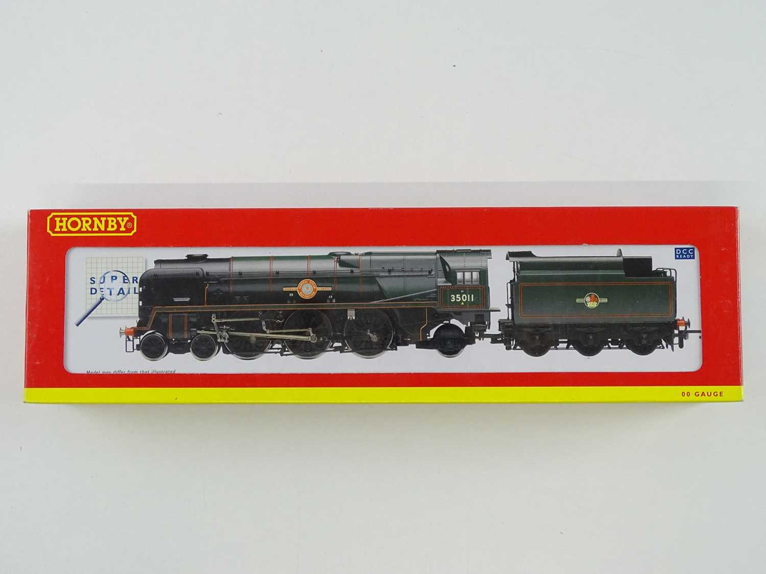 Lot 465 - A HORNBY OO gauge R2466 Rebuilt Merchant Navy...