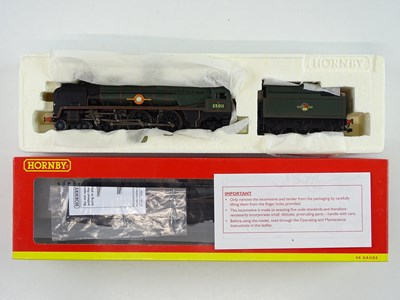 Lot 465 - A HORNBY OO gauge R2466 Rebuilt Merchant Navy...