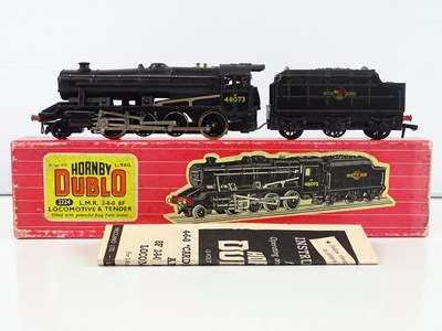 Lot 472 - A HORNBY DUBLO 2224 OO gauge class 8F steam...