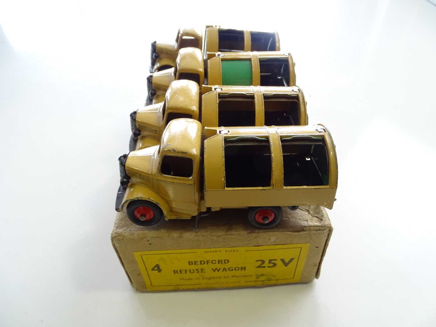 Lot 48 - A DINKY 25V Bedford Refuse Wagon trade box...