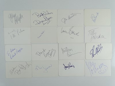 Lot 202 - HOLLYWOOD HEROES: A mixed group of signed...