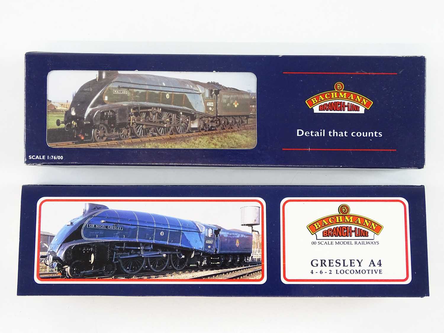 Lot 511 - A pair of BACHMANN OO gauge class A4 steam...