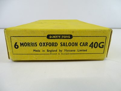 Lot 52 - A DINKY 40G Morris Oxford Saloon trade box...