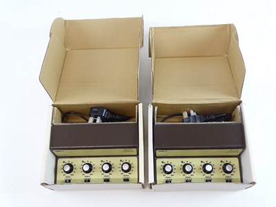 Lot 534 - A pair of GAUGEMASTER model Q four track...