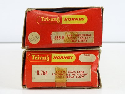 Lot 536 - A pair of TRI-ANG HORNBY OO gauge steam...