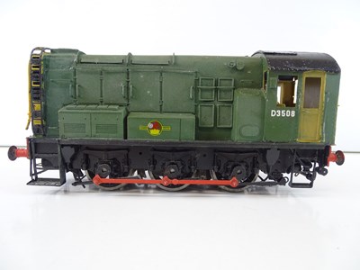 Lot 560 - A finescale O gauge kitbuilt class 08 diesel...