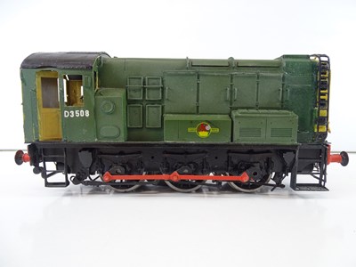 Lot 560 - A finescale O gauge kitbuilt class 08 diesel...