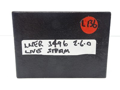 Lot 566 - A coarse scale O gauge live steam kit/scratch...