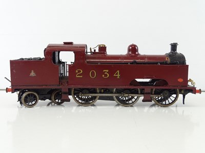 Lot 567 - A finescale O gauge kitbuilt "Flatiron" 0-6-4...