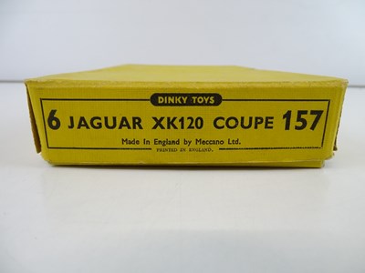 Lot 57 - A DINKY 157 Jaguar XK120 Coupe trade box...