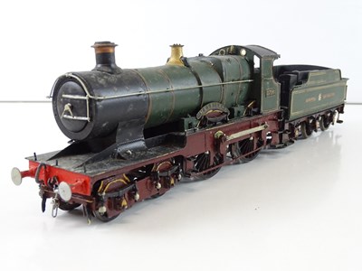 Lot 572 - A finescale O gauge kitbuilt City class steam...