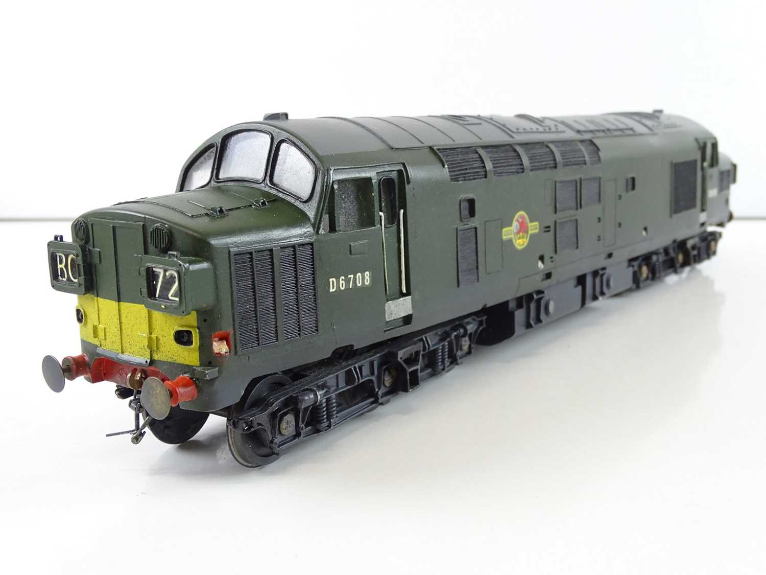 Lot 574 - A finescale O gauge kitbuilt class 37 diesel...