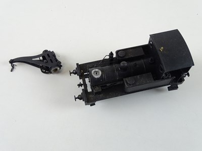 Lot 576 - A finescale O gauge kitbuilt 0-4-0 steam crane...