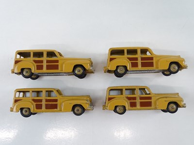 Lot 58 - A DINKY 27F Estate Car trade box complete with...