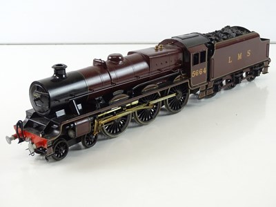 Lot 584 - A finescale O gauge kitbuilt Jubilee class...