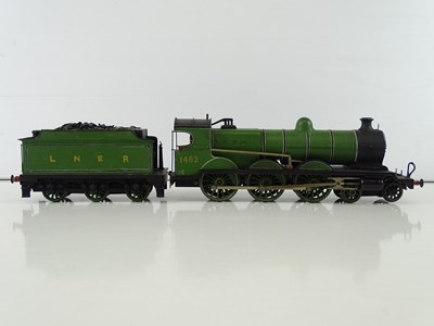 Lot 587 - A coarse scale O gauge kitbuilt class B5 steam...