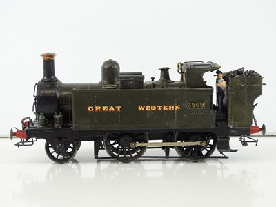 Lot 592 - A finescale O gauge kitbuilt Metro tank 2-4-0...