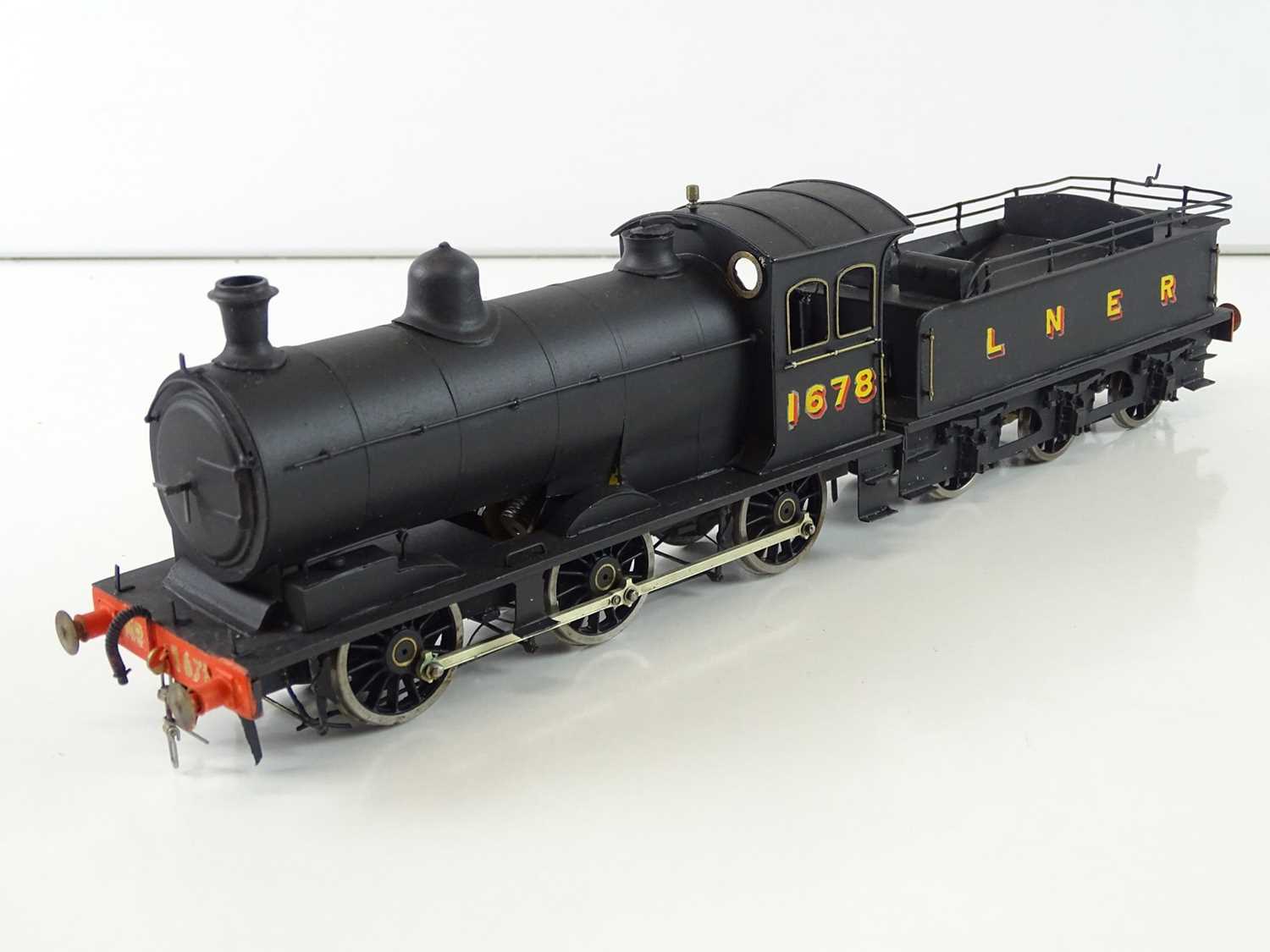 Lot 595 - A finescale O gauge kitbuilt class J26 0-6-0...