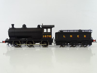 Lot 595 - A finescale O gauge kitbuilt class J26 0-6-0...