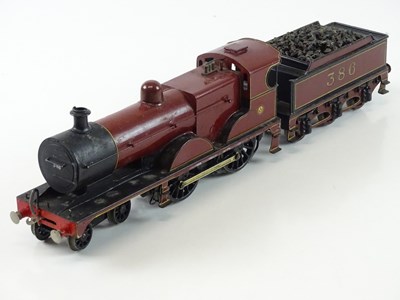 Lot 597 - A coarse scale O gauge kitbuilt Johnson class...