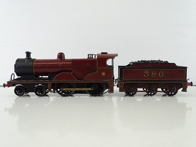 Lot 597 - A coarse scale O gauge kitbuilt Johnson class...